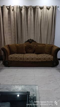 Iron Folding Stand and Sofa set 6 seters and 5seter sofa set