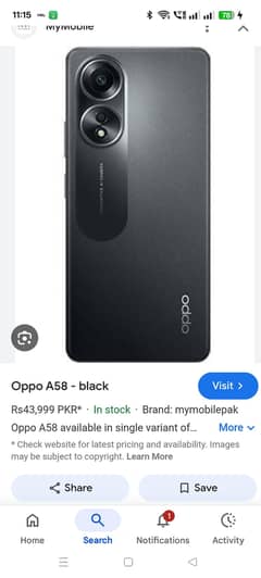 oppo a58