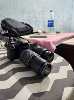 Canon 600d + lenses