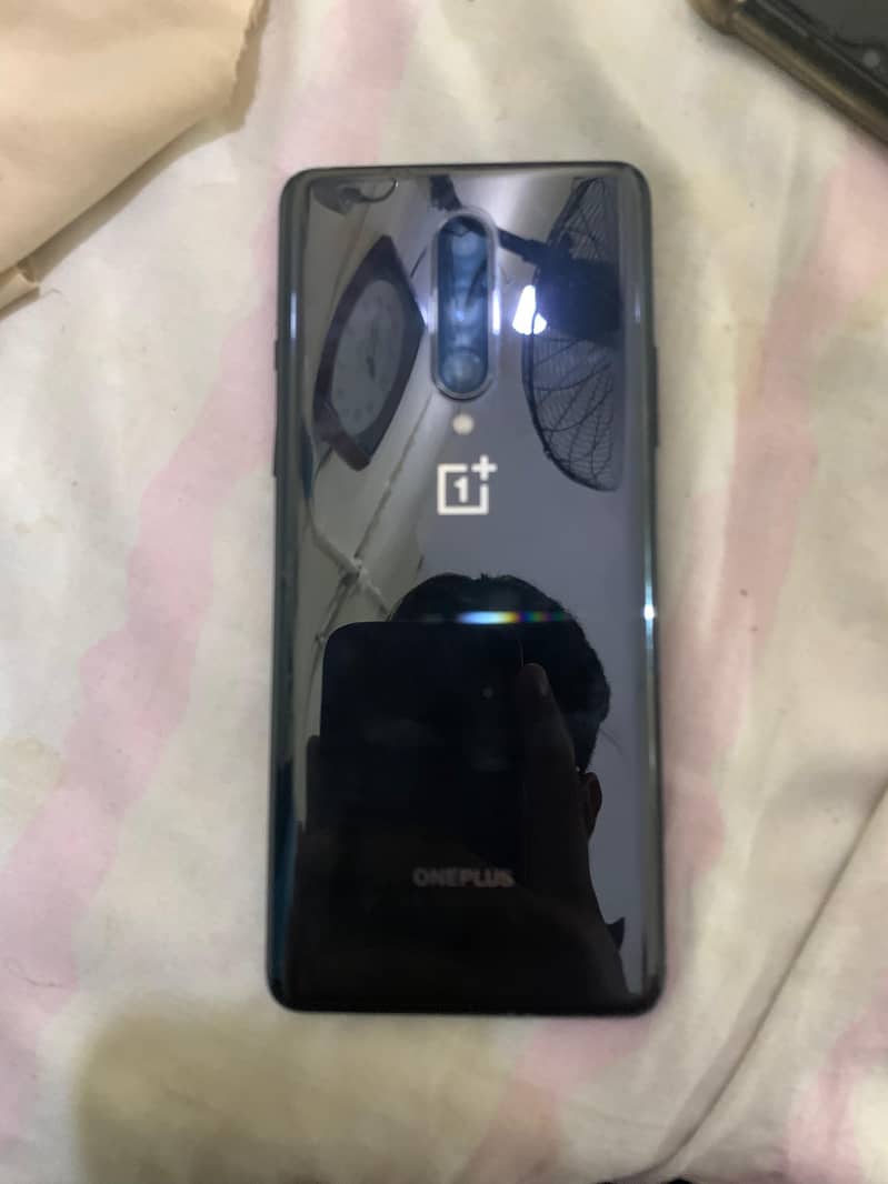 one Plus 8 with line on edge 8