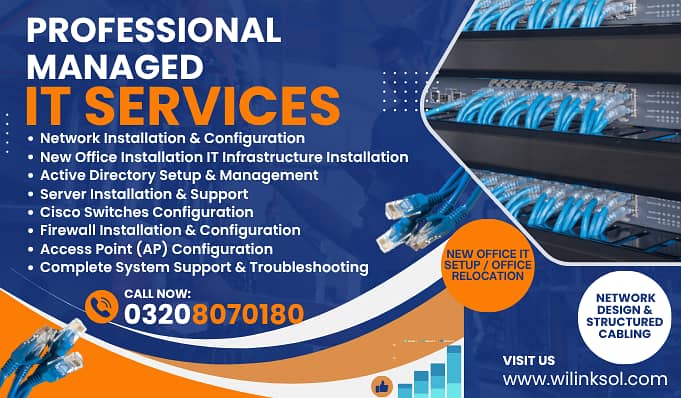 IT Support, Network Setup & Maintenance, System Software Installation 2