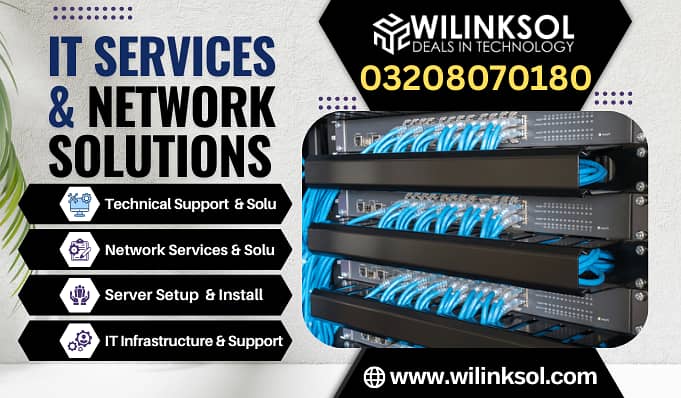 IT Support, Network Setup & Maintenance, System Software Installation 4
