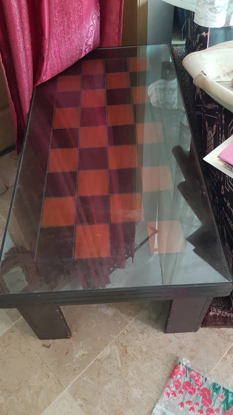 Sofa set with table 1