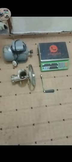 motor, keema machine with digital scale