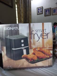 signature air fryer 4.5 L box pack
