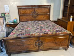 Bed Set, Wooden Bed, Single Bed, Double Bed, King Size Bed, Side Tabl