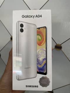 Galaxy A04 4/64 White Colour Pin pack 03025026250