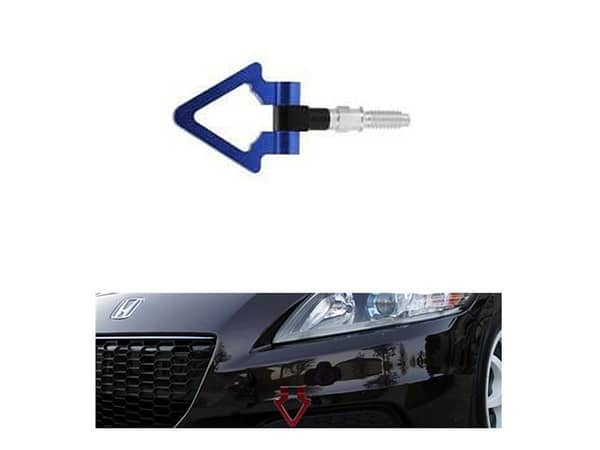 Blue Metal Triangular Tow Hook for Front Bumper