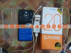 Tecno Spark 20C 16gb 256gb 10 by 10