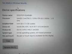 Dell Xps 13 (Model 9360) - i5 (7th Gen) | 8 Gb Ram | 256 Gb SSD |