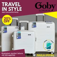 Luggage bag Goby London Bag Suitcase Traveling bag Bagpack Trolly bag