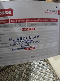 I-Zone Air Cooler 8800 Model Brand New In Warranty