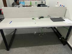 8 Office stations and 6 chairs