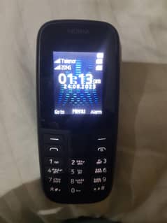 Nokia 105 Dual Sim with Box Charger Original
