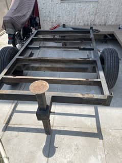 Generator pulling trolley