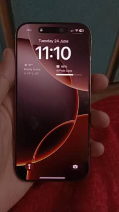 Iphone 16pro 100% health