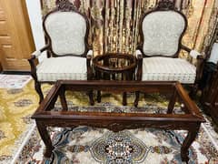 Pure Chinioti Chairs Sets with 2 tables