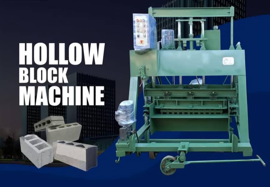 Egg layer Soild Blocks and Hollow Blocks Making machine 8