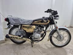 Honda CG-125 Gold Edition 200km use only