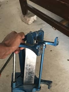 Heavy duty potato French fries cutter (blue)