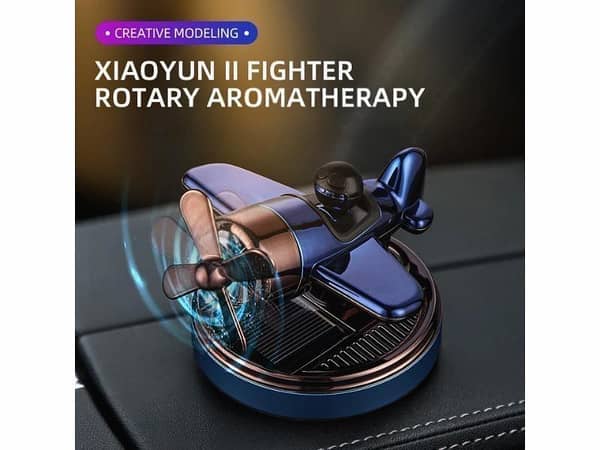 Xiaoyun Fighter Solar Energy Aromatherapy Rotating Car Perfume for Vehicles and Aircraft