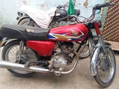 unique renew on honda cg 125