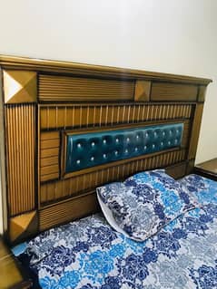 Luxury Modern Wooden–Double Bed + Dressing + Side Tables/bed for sale