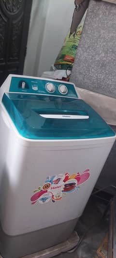 Washing Machine Haier Argent sale