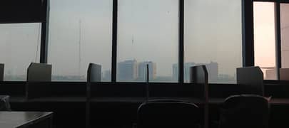 Furnished Office with Beautiful View For Rent