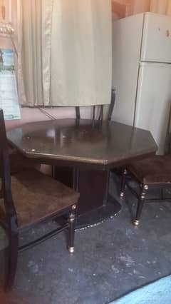 Dining Table with four Chairs for Sale
