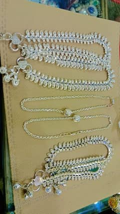 chandi ki jewellery payal chain rings taweez