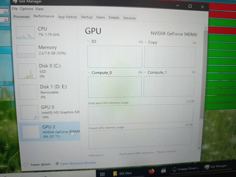 Lenovo T470p i7 7th HQ processor with 2 GB Nvidia graphics card 10