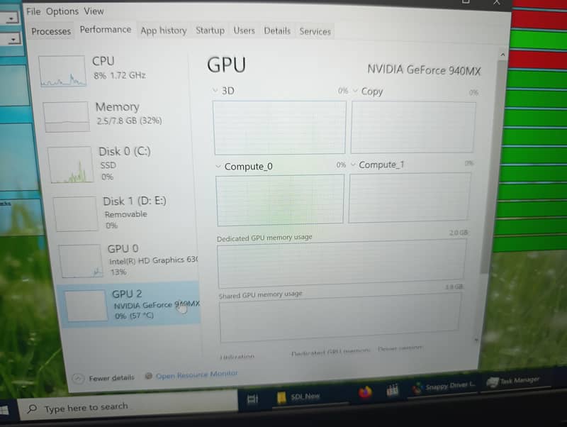 Lenovo T470p i7 7th HQ processor with 2 GB Nvidia graphics card 11
