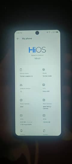 Camon 18- 10/10 condition urgent sale
