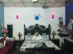 King bed 2 tpaai 1 dressing sheesha 1 tabel 2 tpaai
