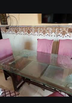 lavish style wooden dinning table