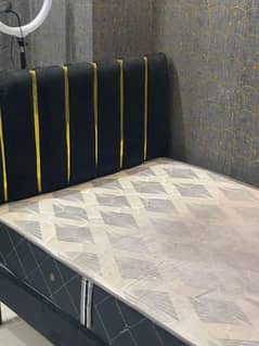 single bed and double matric