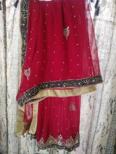 bridal lehnga maxi