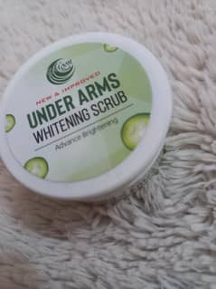Eyelash growth serum and underarms whitening scrub