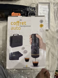 Handpresso Auto Coffee Maker Made in France Car Espresso Machine