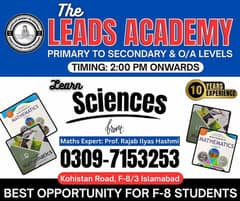 Academy Overview – Excellence in Science & Math Education