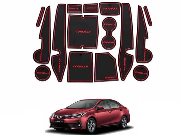 Non-Slip PVC Interior Mats for 2018-2024 Toyota Corolla