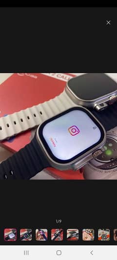 (delivery all Pakistan)smart watch hw ultra 5g with all social media