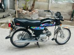 Honda CD 70 2024 model black colour