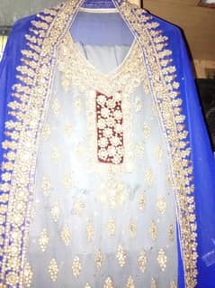 designer long dress maxi stone work maxi urgent sale