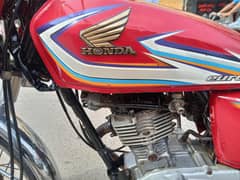 Honda cg 125 Karachi num nut to nut original shiny genuine condition