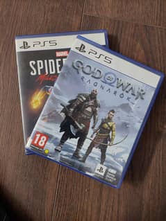 Spiderman Miles Morales & God of War Ragnarok Bundle for PS5