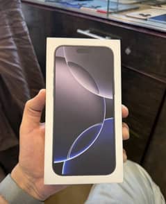 Iphone 16 pro max jv 256 gb black color