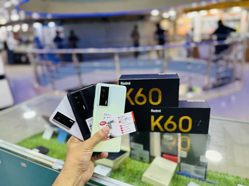 REDMI K60 K50 256/16 DUAL-SIM (PUBG 120 FPS) OFFICIAL PTA TAX 32,000 0