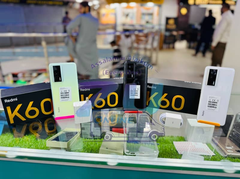 REDMI K60 K50 256/16 DUAL-SIM (PUBG 120 FPS) OFFICIAL PTA TAX 32,000 1